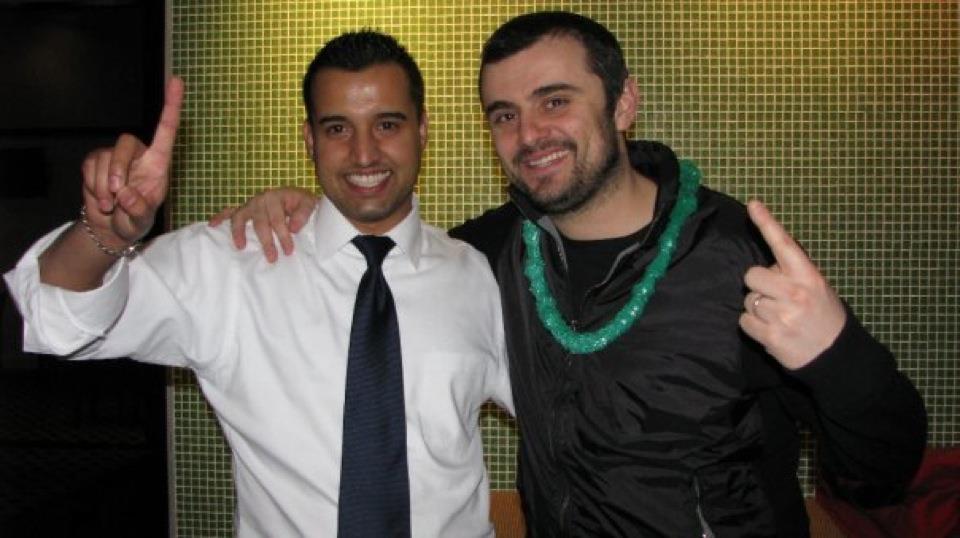 Imran Rahman with Gary Vaynerchuk
